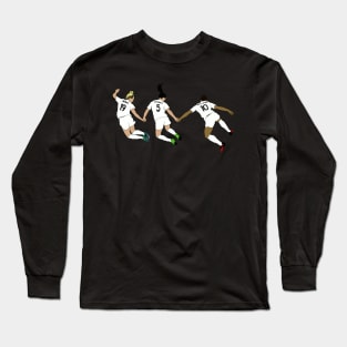 Kristie Mewis, Kelley O'Hara, Lynn Willliams Gotham FC Celebration Long Sleeve T-Shirt